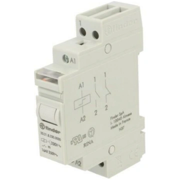 Relay: installation; bistable,impulse; NO; Ucoil: 