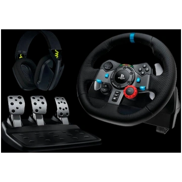 LOGITECH G29 EU + G435 - BLACK - USB - PLUGC - EME