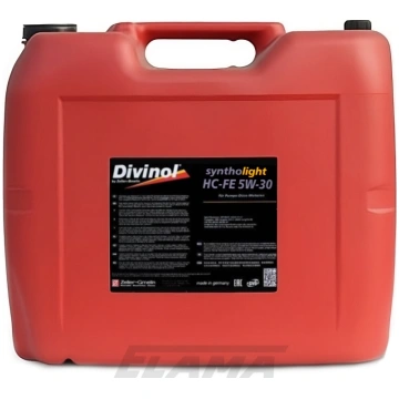 Eļļa 5W30 Divinol Syntholight HC-FE 5W-30 20L