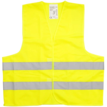 Dzeltenā drošības veste XXL, VOREL, 74666, 100% po