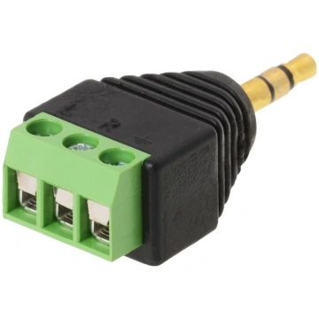 Adapter Delock Terminalblock 3Pin - 3 5mm Klinke S