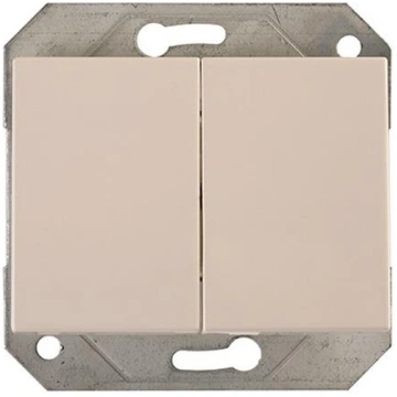 SWITCH VILMA XP 1+1 IP44 WO/F WHITE 477910121057 (
