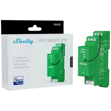 Shelly Wave Pro Dimmer 2PM – Ściemniacz oświetleni