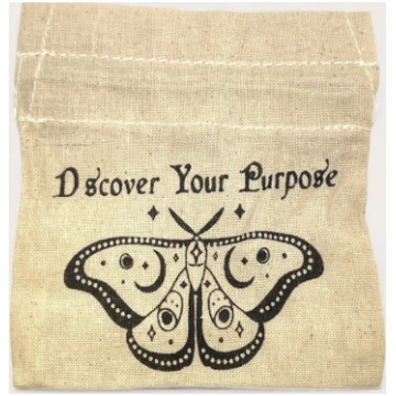 Dāvanu maisiņš ar uzrakstu Discover your Purpose