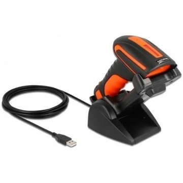 DeLOCK Industrial Barcode Scanner 1D and 2D for 2.