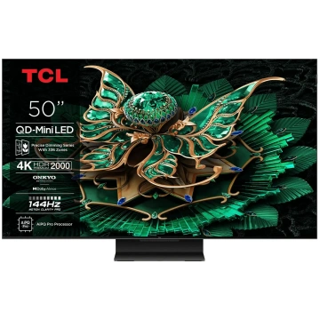 TCL 50-inch C7K 4K QD Mini-LED Google TV (50C7K)