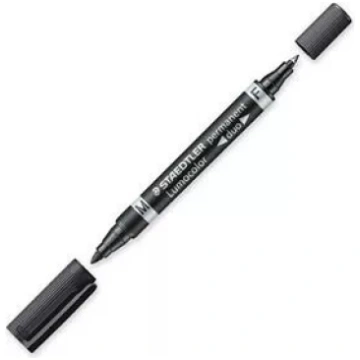 Pastāvīgais marķieris Staedtler Lumocolor Duo smal