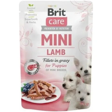 Mitrā suņu barība Brit Care Mini Lamb, jēra gaļa, 