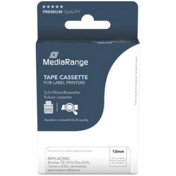 MediaRange label tape cartridge replaces Brother T