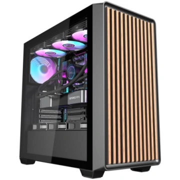 Darkflash DS900WD computer case (black) + 4 fans D
