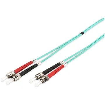 Digitus Fiber Optic Multimode Patch Cord, OM 3, ST