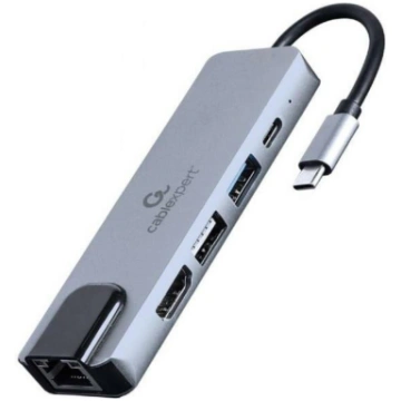 Gembird USB adapteris Type C uz HDMI/USB3/5in1 A-C