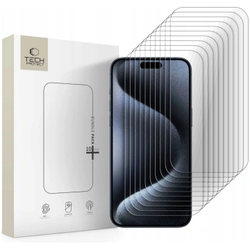 Spigen Stikls Rūdīts Tech-protect Bundle 10-pack I