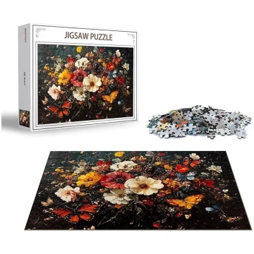 Puzzle Retro Puzzle 4000 gabaliņu puķu koka puzle