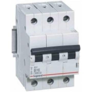 Automātslēdzis 6kA B 16,0A 3P Legrand 419169