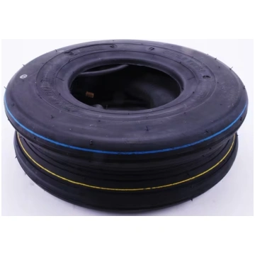 Riepa ar kamera 13x5.00-6, 4 slāņu, taisns ventīli
