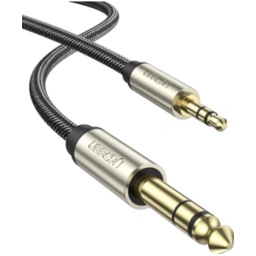 UGREEN AV127 3,5 mm jack kabelis TRS - 1m (pelēks)