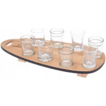 Lielisks Houseware Uzkodu komplekts. 8 glāzes uz b