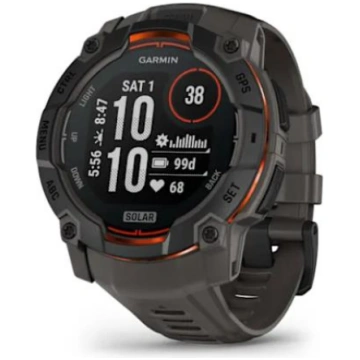 GARMIN Viedpulkstenis INSTINCT 3 SOLAR/BLK/CHARC 0
