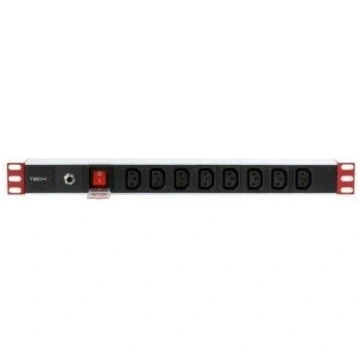Pagarinātājs Techly, Pro Rack Power Strip 1U, 2 m,