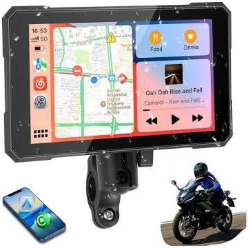 5 collu Carplay motocikls ar bezvadu CarPlay un An