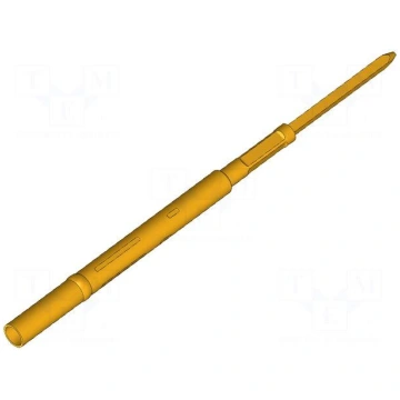 Test probe socket | gold-plated | KS-002 | L: 33.5