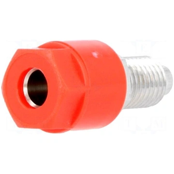 Laboratory connector: 4mm banana | socket | 30VAC 