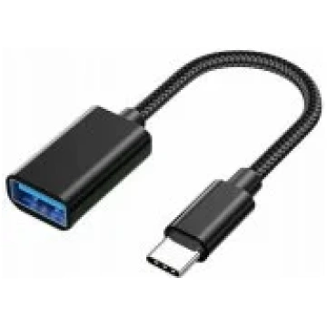 OEM Adapter USB-A / USB-C 3.0 OTG Black vads 06296