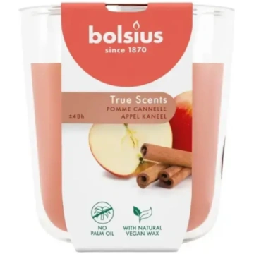 Bolsius True Scents aromātiskā svece stikla traukā