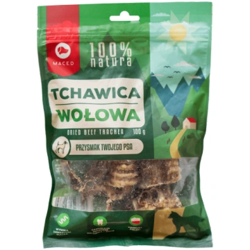 MACED 100% dabīga liellopu gaļas traheja 100 g