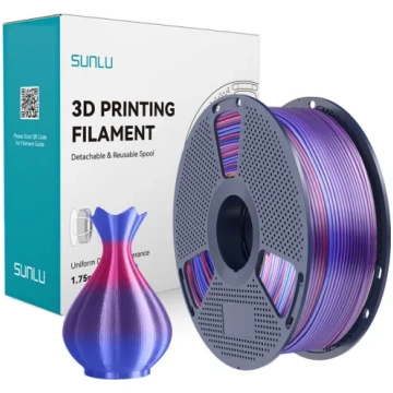 Sunlu PLA+ Silk Filament Rainbow 02