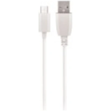 Maxlife 1M USB to Micro USB 1A cable - Balts - mic