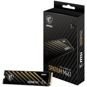 Dysk SSD MSI Spatium M461 2TB M.2 2280 PCI-E x4 Ge