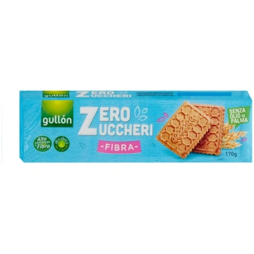 Cepumi ar šķiedrvielām bez cukura GULLON, 170g