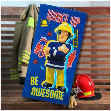 Frotē dvielis bērniem | Fireman Sam - Ugunsdzēsējs