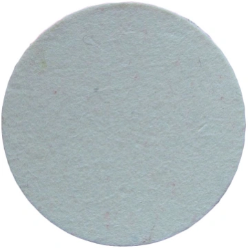 Pulējamais disks 125x10mm, filcs, pelēks