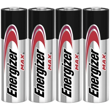 Baterijas Energizer MAX BP4, AA, 1.5 V