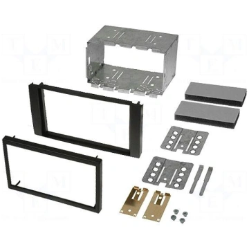 Radio mounting frame | Ford | 2 DIN | black ACV 38