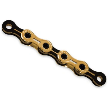 Ķēde KMC X11SL Ti-N Gold/Black
