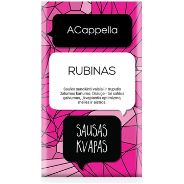 Aromātiskais maisiņš Acappella Ruby 11 g, zemenes,