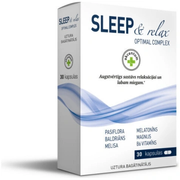 Uztura bagātinātājs Akcentum Sleep & Relax Optimal