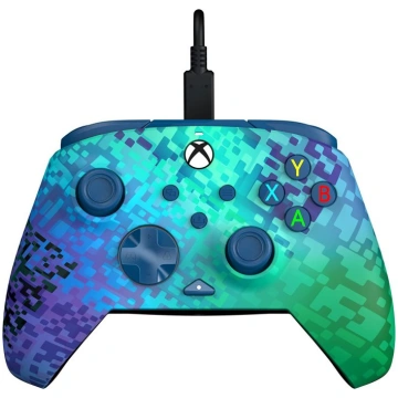 REMATCH XBOX WIRED Controller GLITCH GREEN for Xbo