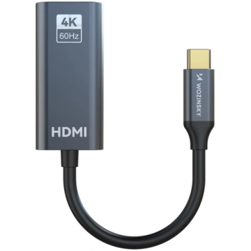 USB-C - HDMI 4K 60 Hz adapteris - melns WOZINSKY 5