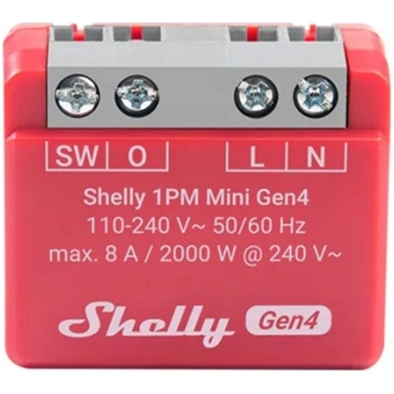 Shelly Shelly Relais "1PM Mini Gen4" WLAN BT Matte