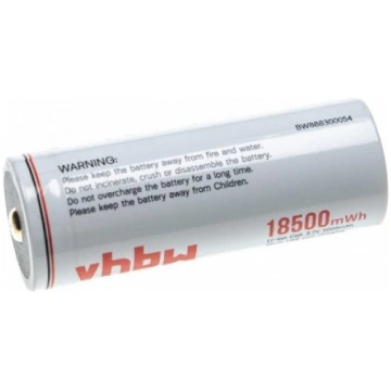 Akumulators, VHBW, VHBW 26650 cell, flat, recharge