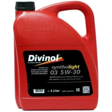 Variklinė alyva Divinol Syntholight 03 5W30, 5L