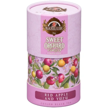 Melnā tēja BASILUR SWEET ORCHARD RED APPLE & YUZU