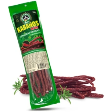 DESIŅAS KABANOS VĪTINĀTAS AR ČILI 100G