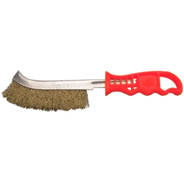 FASTER TOOLS Rokas birste metāla ar misiņa pārklāj