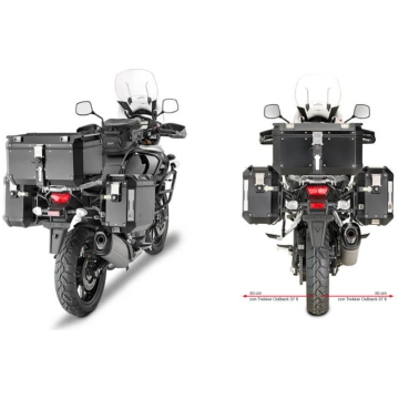 Givi Tubular pannier holder for Trekker Outback Su